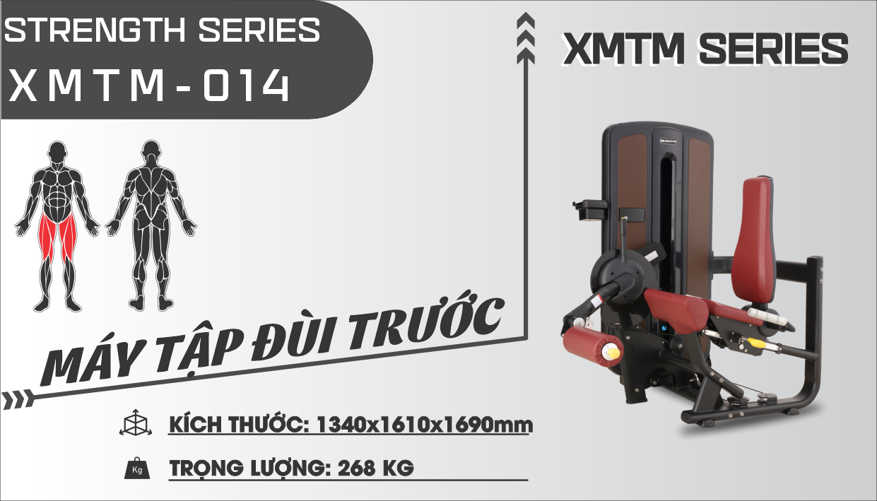 Sản phẩm máy tập đùi trước XMTM-014